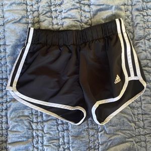 Adidas running shorts black size xs